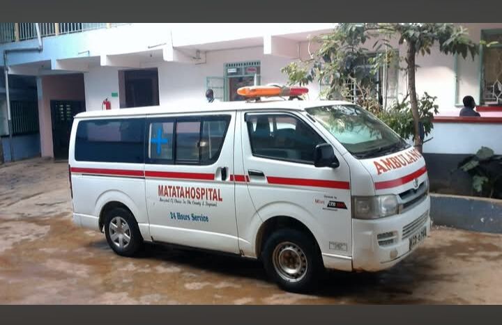 Matata Hospital ambulance ready for emergency response