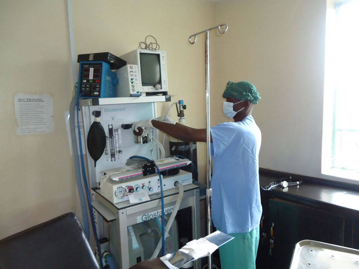 Modern surgical theatre at Matata Hospital
